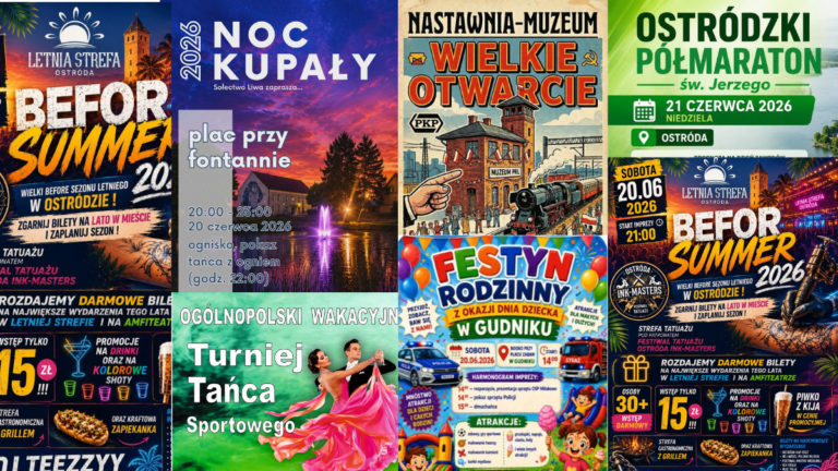 Koncerty, Wydarzenia I Imprezy W Powiecie Ostródzkim — Niezbędnik Kulturalny 19-21.06