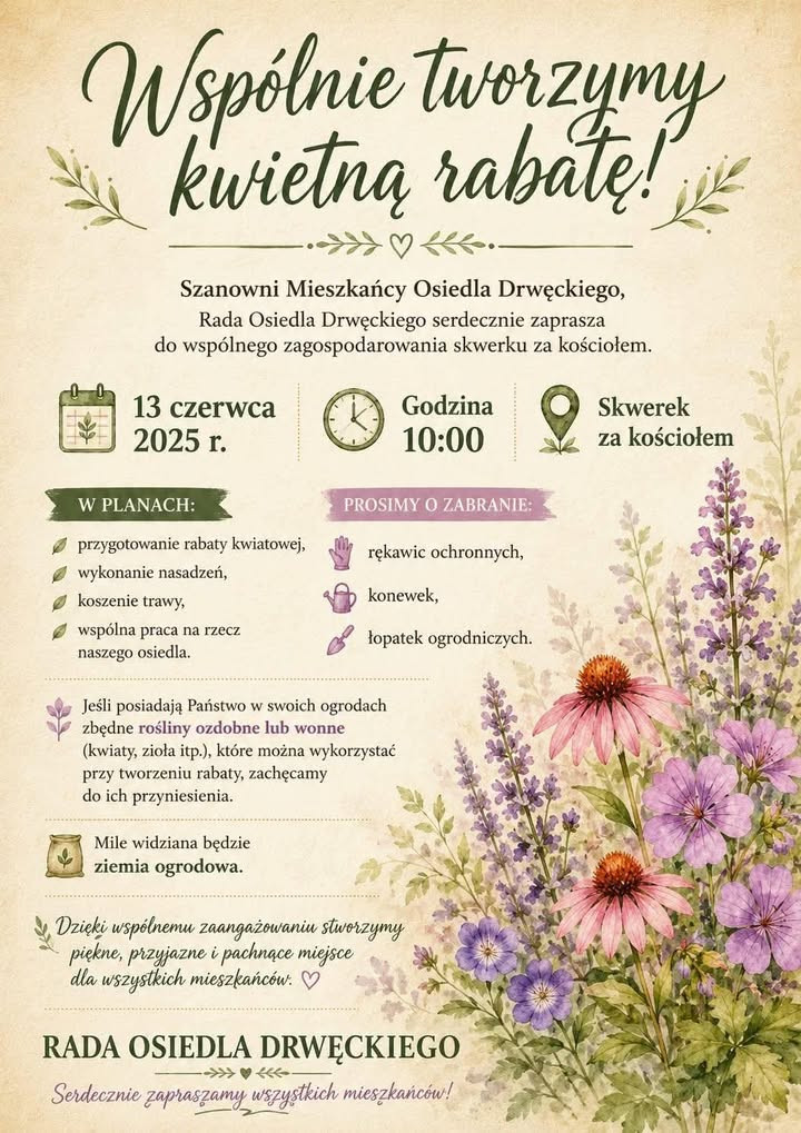 Sadzenie Ostroda