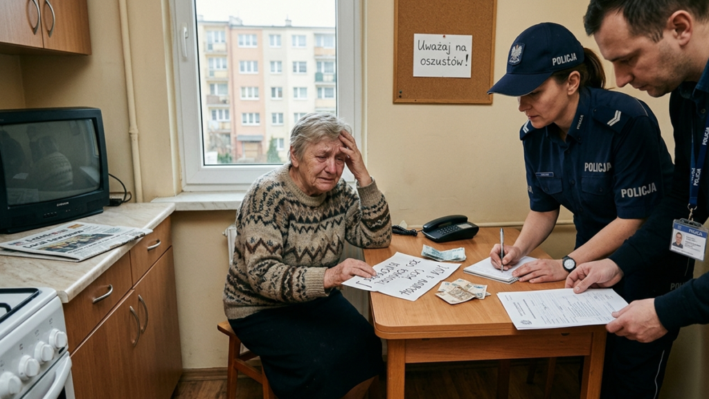 Morążanka oszukana metodą na policjanta 2 Morążanka Oszukana Metodą Na Policjanta