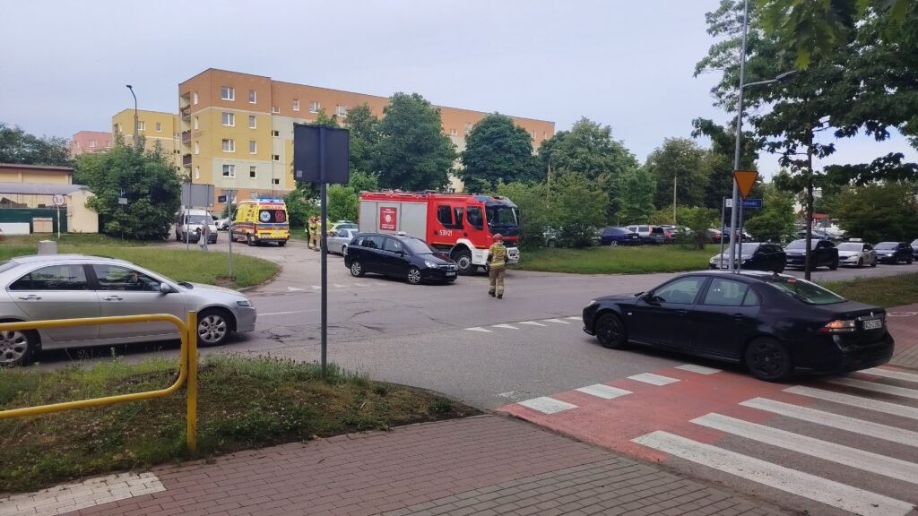 Poranna-Kolizja-Na-Ulicy-Chrobrego-W-Ostrodzie