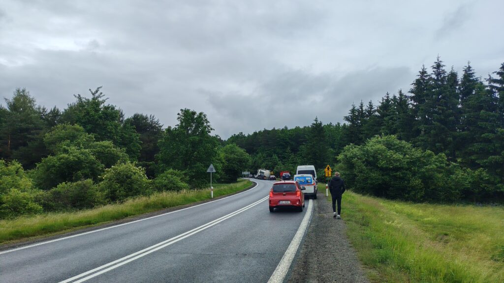 Wypadek Na Drodze Krajowej Numer 16 W Zawadach Małych