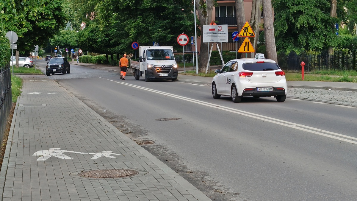 Ruszył Remont Ulicy Grunwaldzkiej W Ostródzie