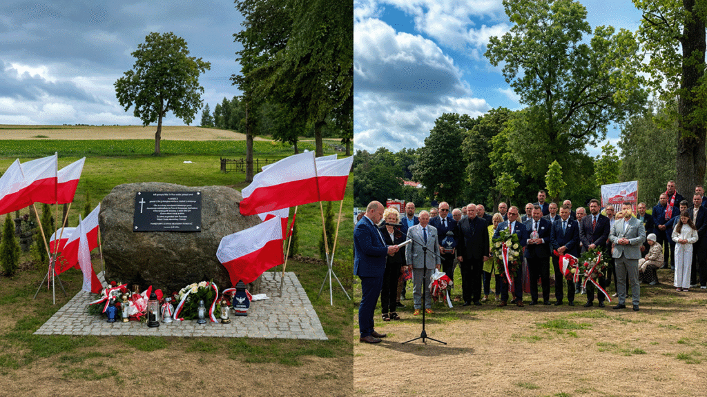 W Turznicy odsłonięto monument pamięci ofiar ludobójstwa na Wołyniu