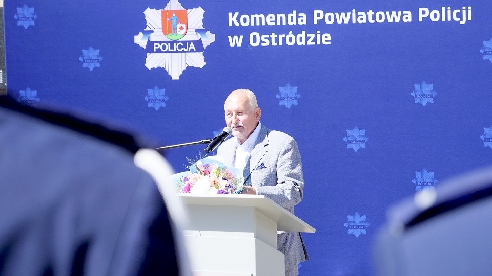 Uroczyste Święto Policji w Ostródzie - podziękowanie za służbę i codzienną gotowość do działania 12 Uroczyste Święto Policji W Ostródzie