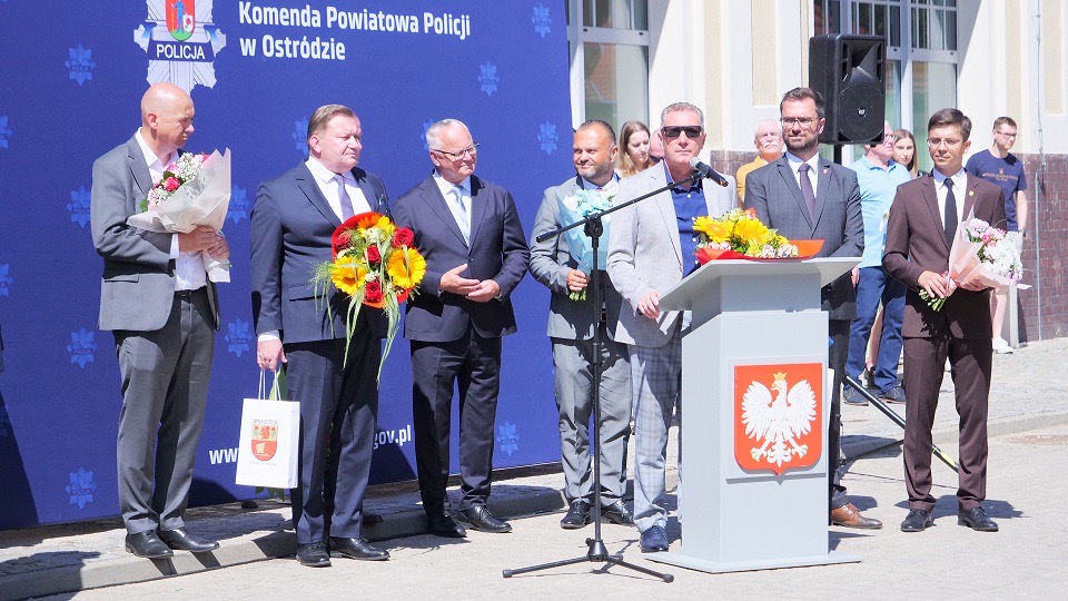 Uroczyste Święto Policji w Ostródzie - podziękowanie za służbę i codzienną gotowość do działania 16 Uroczyste Święto Policji W Ostródzie