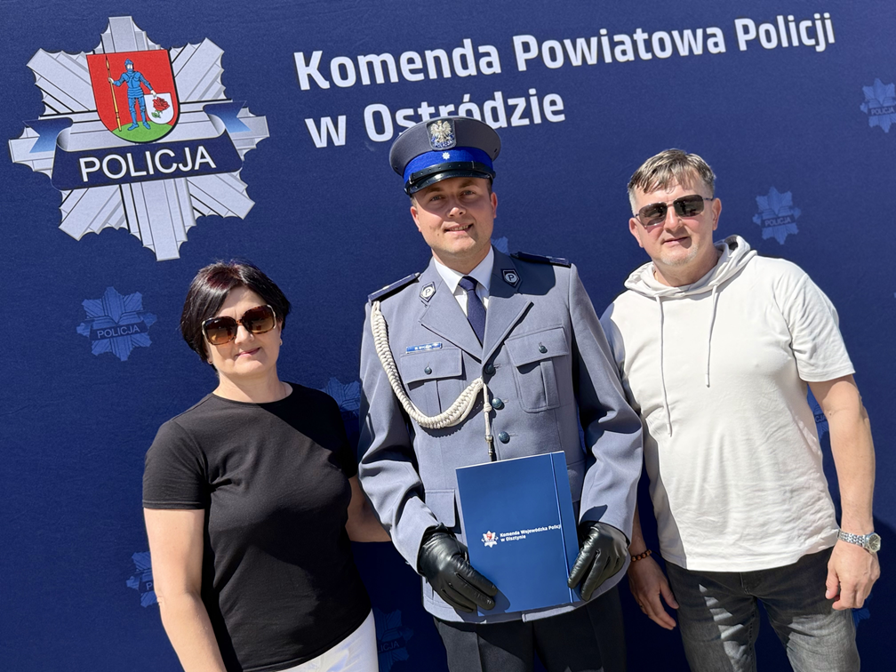 Uroczyste Święto Policji w Ostródzie - podziękowanie za służbę i codzienną gotowość do działania 17 Uroczyste Święto Policji W Ostródzie