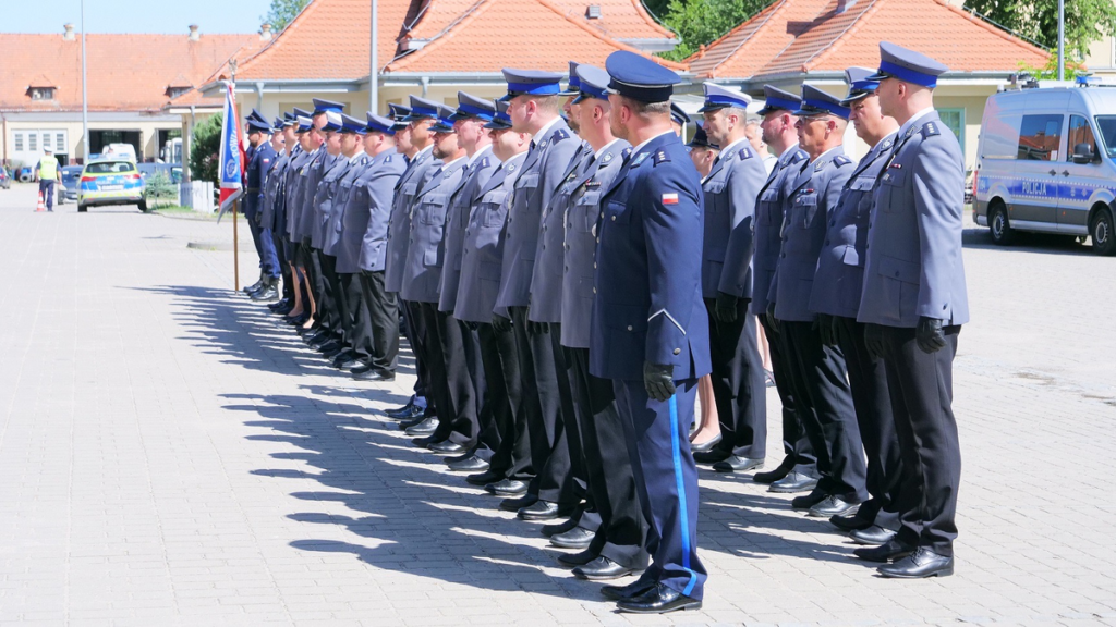 Uroczyste Święto Policji w Ostródzie - podziękowanie za służbę i codzienną gotowość do działania 35 Uroczyste Święto Policji w Ostródzie