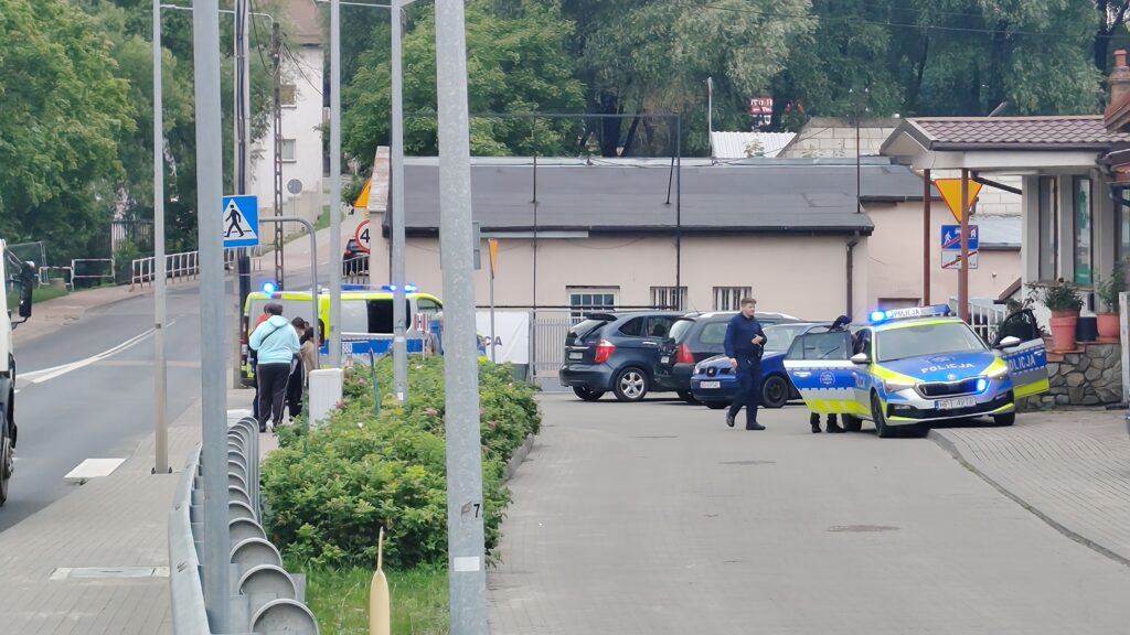 Potrącenie Na Przejściu Dla Pieszych Na Ulicy Drwęckiej W Ostródzie