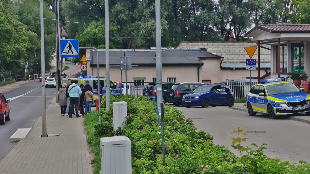Potrącenie Na Przejściu Dla Pieszych Na Ulicy Drwęckiej W Ostródzie