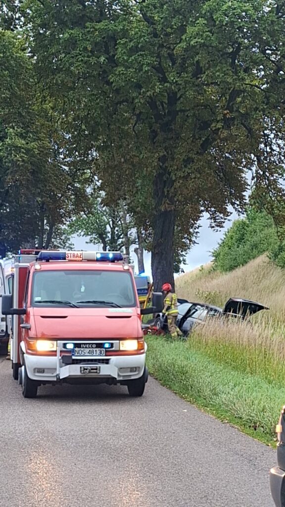 Wypadek Na Drodze Warny - Stare Bolity W Gminie Miłakowo