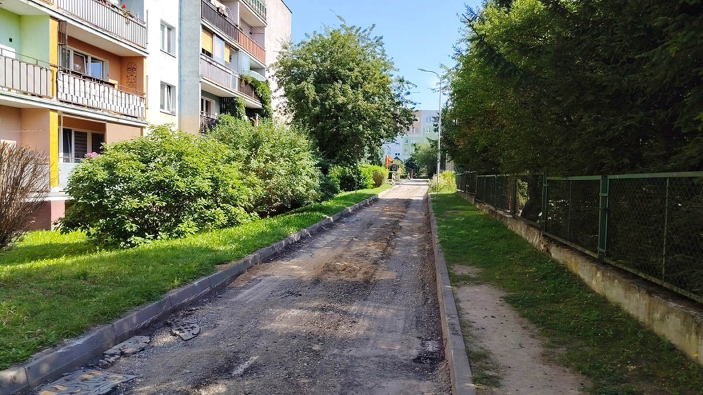 Ruszyła przebudowa ulicy Osiedle Młodych. Utrudnienia przy SP6 i przedszkolu „Remiś” 2 Remont Ul. Osiedle Młodych