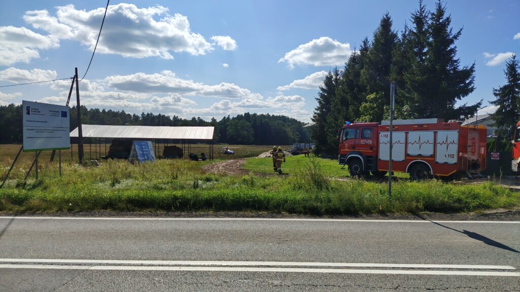 Mężczyzna Wpadł Do Studni W Wirwajdach W Gminie Ostróda. Lądował Śmigłowiec Lpr! 