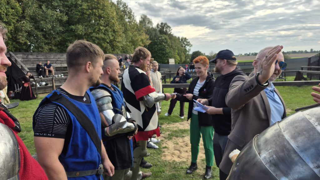 Rycerskie ostatki. Jesień średniowiecza zamknęła sezon Grunwaldzkiej Akademii Miecza 6 Rycerskie Ostatki. Jesień Średniowiecza Zamknęła Sezon Grunwaldzkiej Akademii Miecza