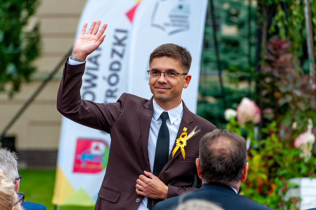 Burmistrz Morąga Zbigniew Ziejewski - Dożynki 2026