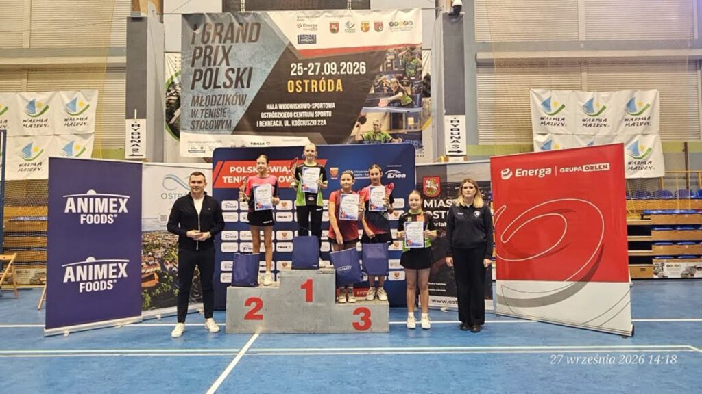 Julia Szarmach wygrywa we własnej hali. Za nami 1. Grand Prix Polski Młodzików w tenisie stołowym 2 Julia Szarmach Wygrywa We Własnej Hali. Za Nami 1. Grand Prix Polski Młodzików W Tenisie Stołowym