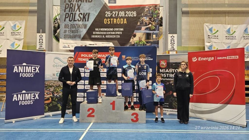 Julia Szarmach wygrywa we własnej hali. Za nami 1. Grand Prix Polski Młodzików w tenisie stołowym 3 Julia Szarmach Wygrywa We Własnej Hali. Za Nami 1. Grand Prix Polski Młodzików W Tenisie Stołowym