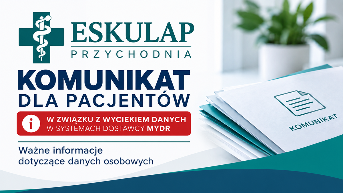 Eskulap Mydr Wyciek Danych
