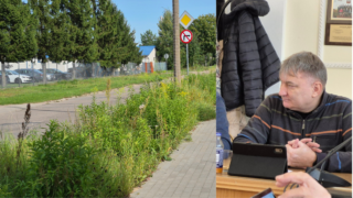 3 lata radny Legucki walczy o koszenie trawy na ulicy Łódzkiej! "To jest wkurzające"
