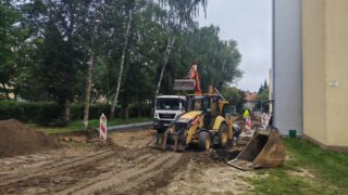 Ruszył remont parkingu przed Poradnią Psychologiczno-Pedagogiczną w Ostródzie
