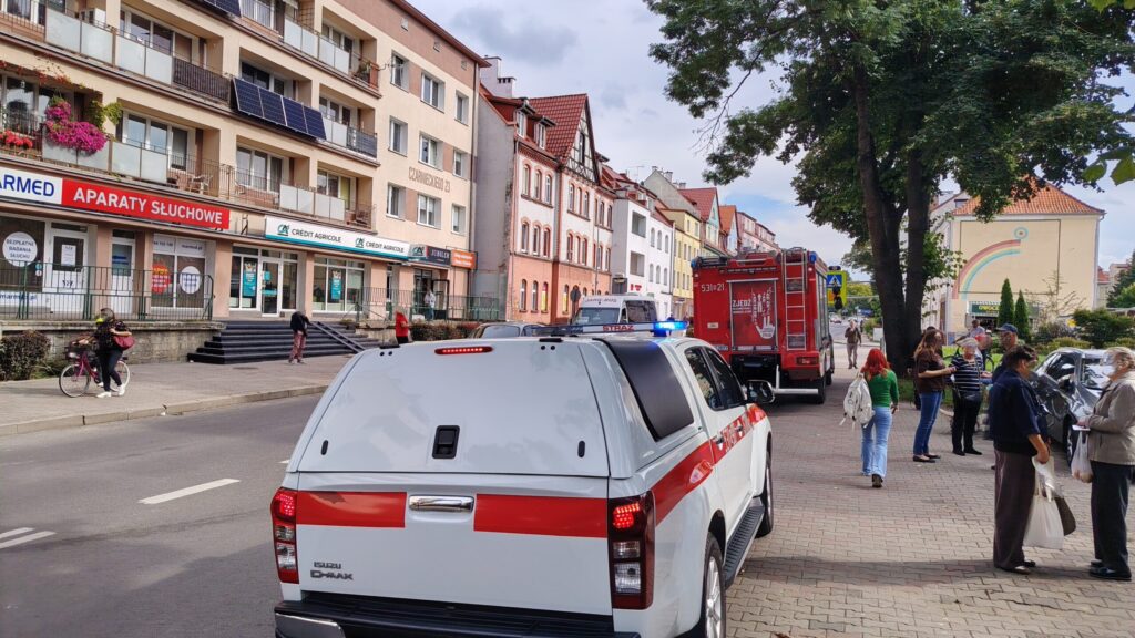 Mężczyzna Zabarykadował Się W Przychodni Zdrowia W Ostródzie.