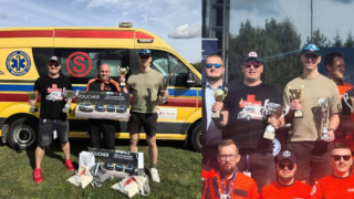 Ostródzcy ratownicy Łukasz Chyliński i Aleksander Strózik mistrzami województwa w ratownictwie!