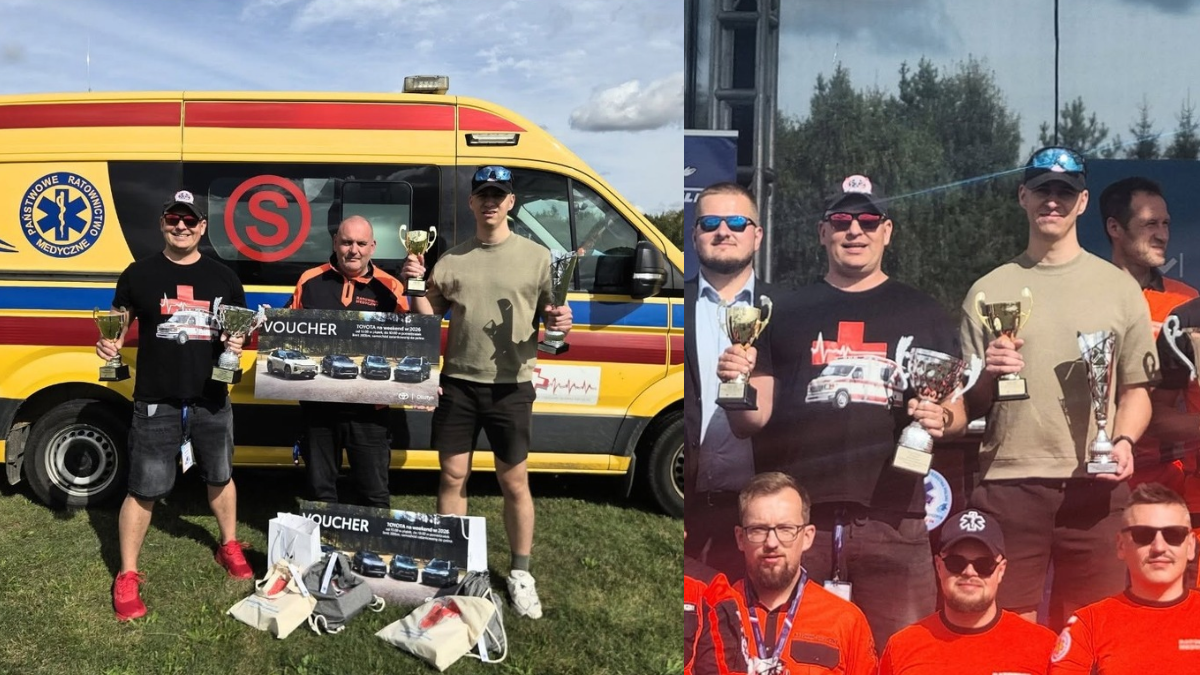 Ostródzcy Ratownicy Łukasz Chyliński I Aleksander Strózik Mistrzami Województwa W Ratownictwie!