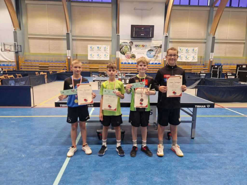 GRAND PRIX WARMII I MAZUR W TENISIE STOŁOWYM. 8 MEDALI ZAWODNIKÓW Z OSTRÓDY! 6 Grand Prix Warmii I Mazur W Tenisie Stołowym. 8 Medali Zawodników Z Ostródy!