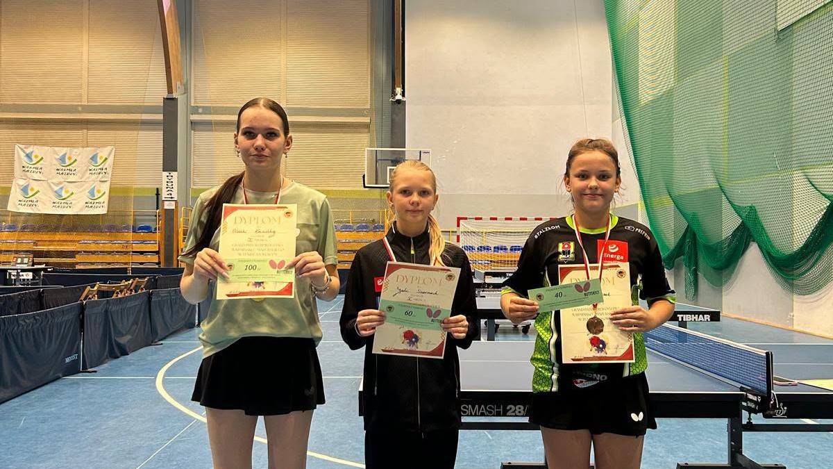 GRAND PRIX WARMII I MAZUR W TENISIE STOŁOWYM. 8 MEDALI ZAWODNIKÓW Z OSTRÓDY! 1 Grand Prix Warmii I Mazur W Tenisie Stołowym. 8 Medali Zawodników Z Ostródy!