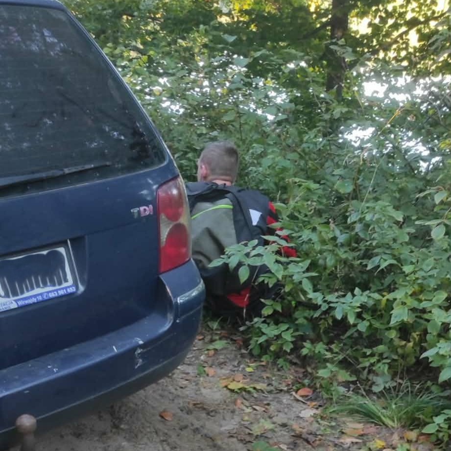 Wypadek na drodze leśnej Tarda-Winiec. Motocykliście pękł kask! 5 Wypadek Na Drodze Leśnej Tarda-Winiec. Motocykliście Pękł Kask!
